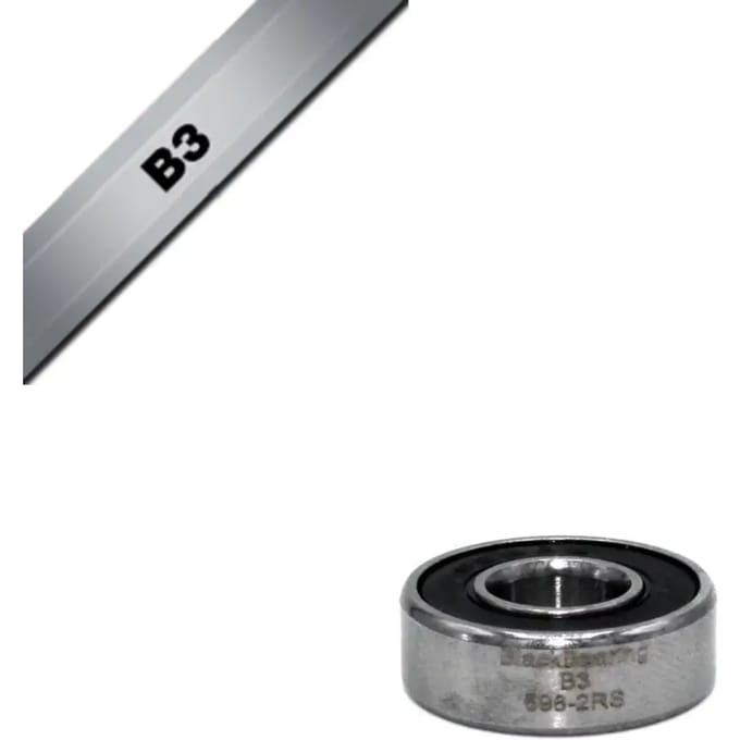 Lager Black Bearing B3 - 698-2RS - 8 x 19 x 6 mm