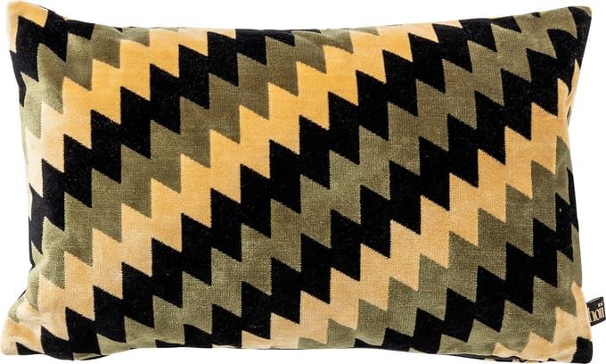 FRANCESCO | sierkussen 30x50 cm | Military Olive | groen | multicolor | Hoii | met duurzame kussenvulling