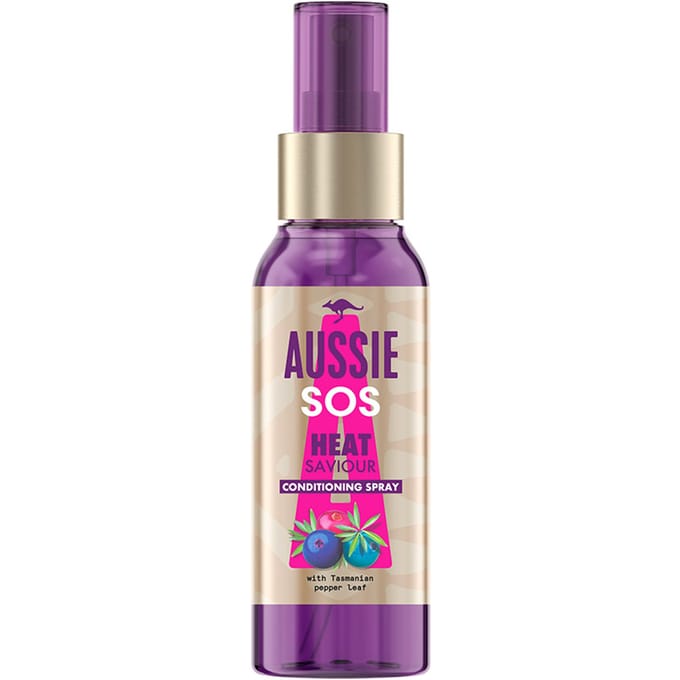 Spray Protecteur Contre La Chaleur - AUSSIE - SOS Heat Saviour - Cheveux abîmés - 100 ml