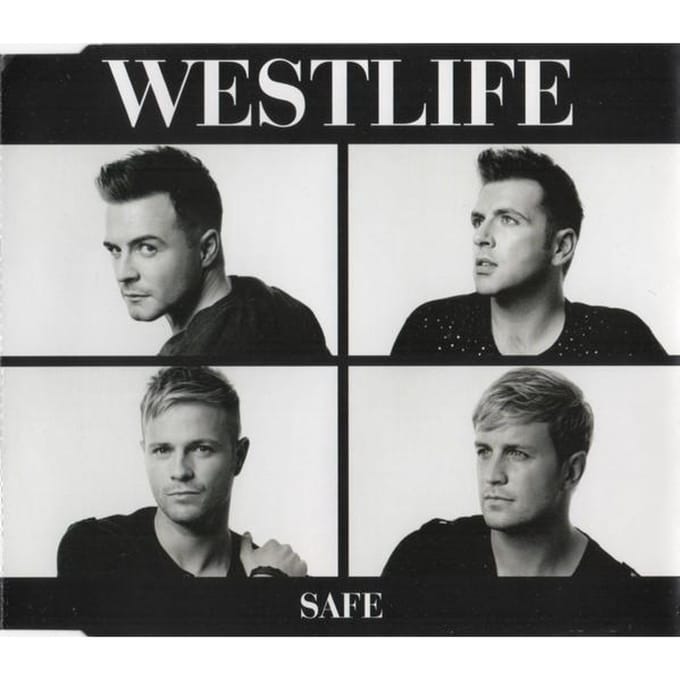 CD WESTLIFE - Safe  88697724492 Syco Music, RCA 2010 VK Pop Gebruikt gray