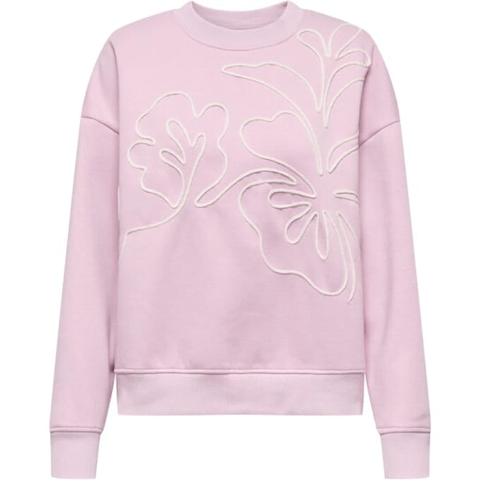 Jacqueline de Yong Canoa l/s emb sweat