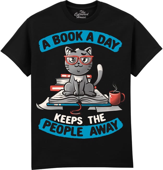 A Book A Day The Coloured House T-shirt S