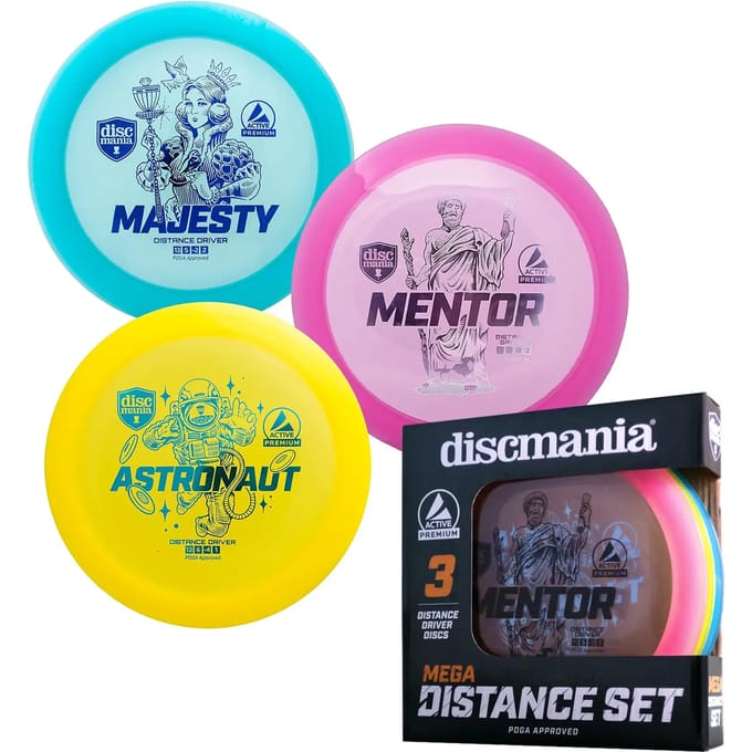 Golfschijf Discmania Set 3 Discs Golf Active Mega Distance Discmania