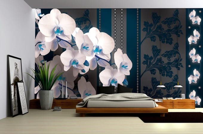 Poster | Blauw | 104 x 70,5 cm