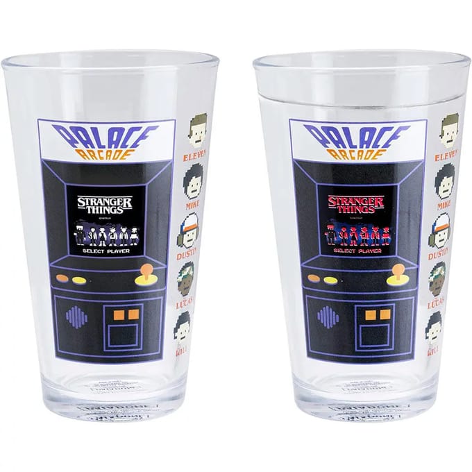Kinderglas Paladone Stranger Thing Palace Arcade Machine