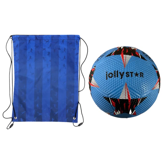 Tassenset; gymtas en voetbal