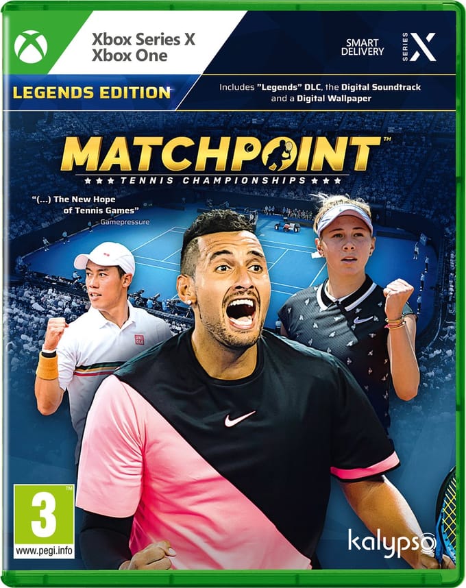 Matchpoint - Tennis Championships - Legends Edition - Microsoft Xbox One - Sport