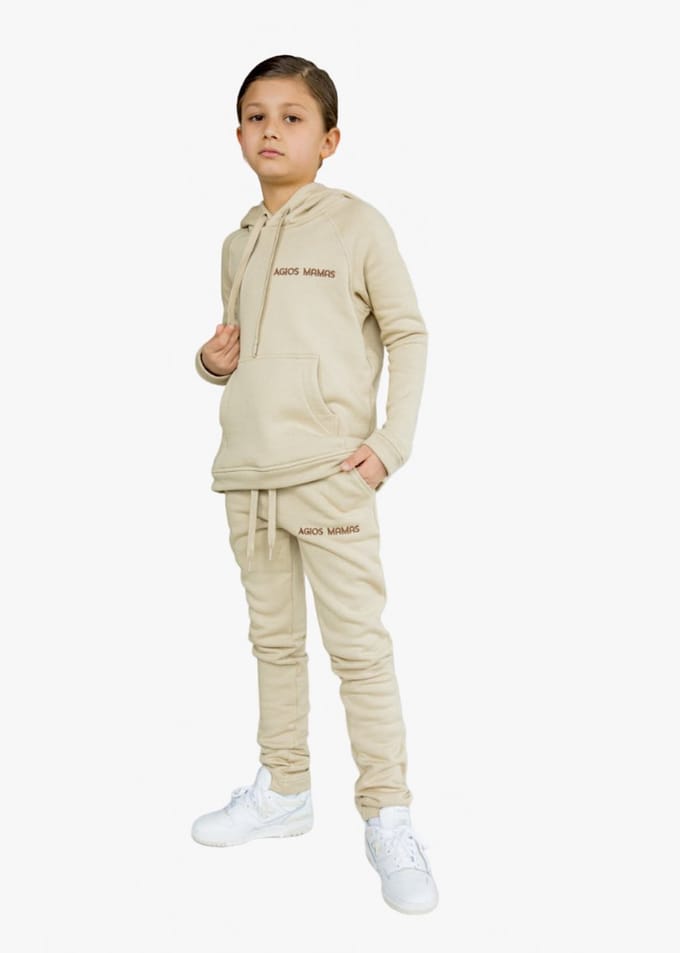 Casual Joggingbroek Unisex - 100% katoen 340 GSM - Regular fit - Maat 146-152 -