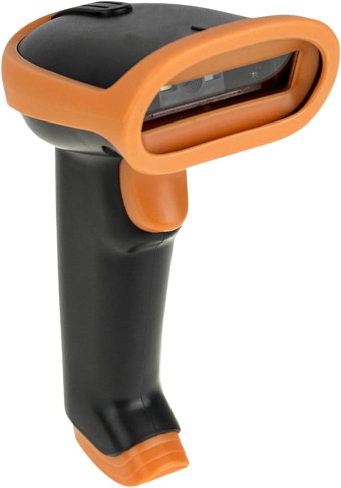Draadloze Barcode Scanner - Handscanner QR-codes - Voorraadbeheer - Leest 1D en 2D - Niet gespecificeerd - Zwart