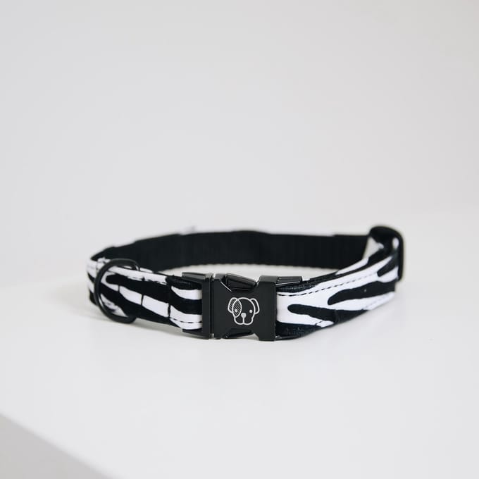 Kentucky Dogwear Hondenhalsband - Zebraprint XL - 45-75cm