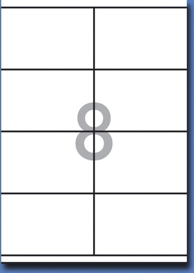Decadry Etiketten / Labels 105 x 70mm - 100 vel