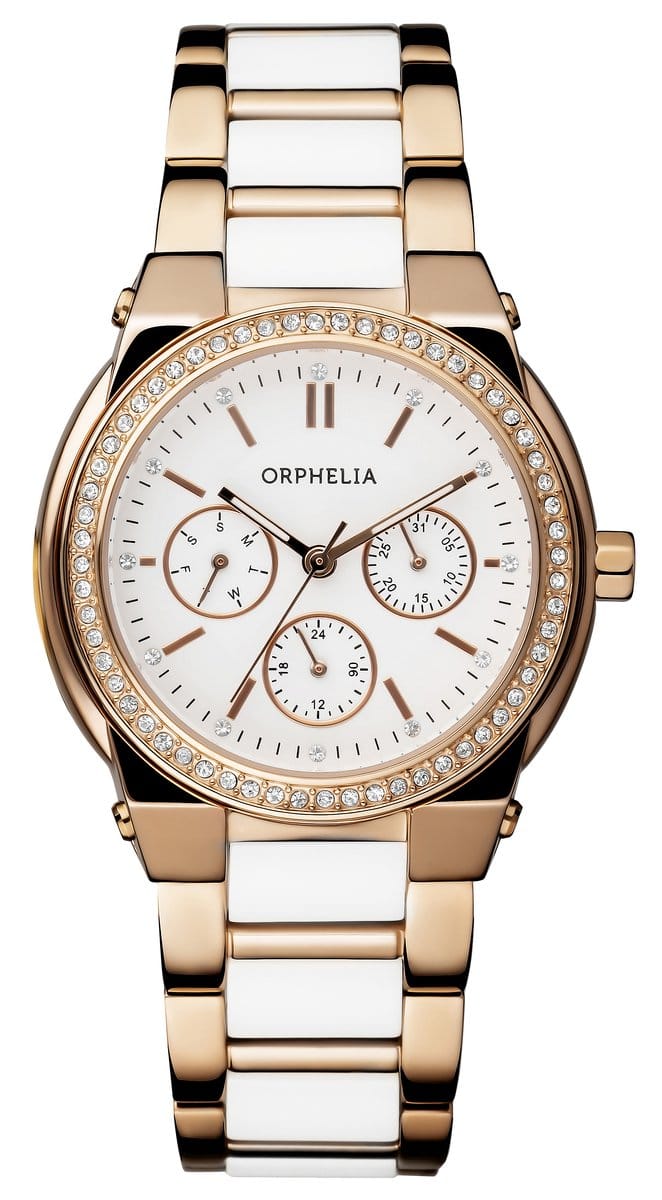 Orphelia 153-3707-17 - Horloge - Staal - Rosékleurig - 39 mm