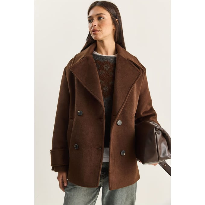 Oversized Jas met Pocketen