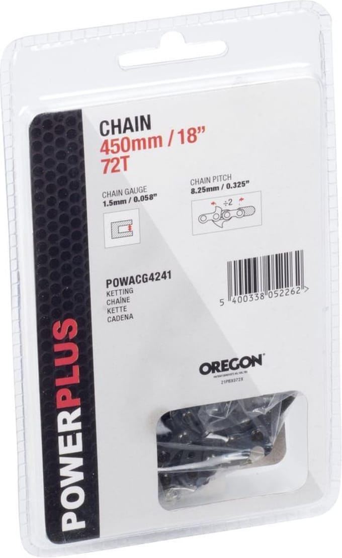 Powerplus POWACG4241 Zaagketting Oregon - 18''(450) 72t ore