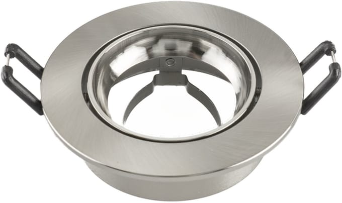 Ledvion - LED Inbouwspot Rio - GU10 - RVS - Ø85 mm
