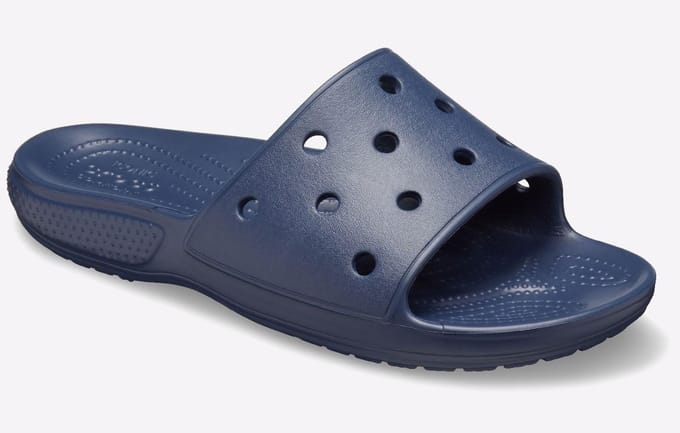 Crocs Classic Crocs Slide Klassieke Slide Eva Marineblauwe Slippers