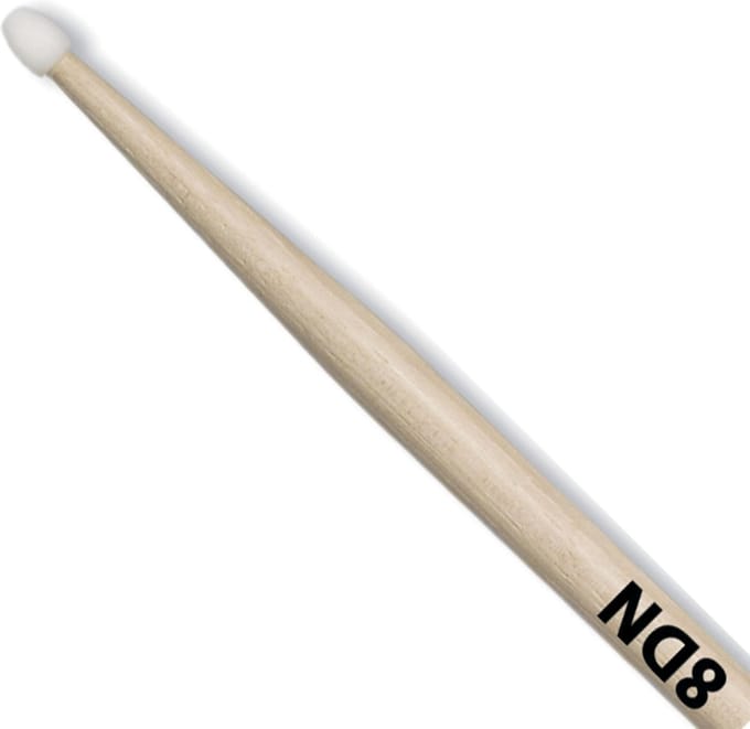 Vic Firth 8DN drumstokken hickory 8D met nylon tip
