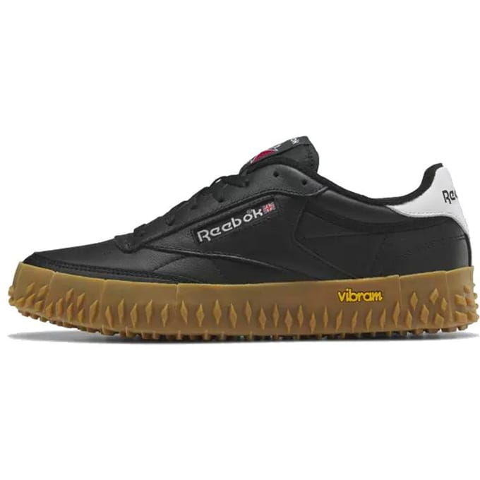 Reebok Club C Vibram 'Black Gum' 44.5 brown