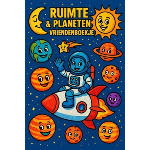 Ruimte & Planeten Vriendenboekje - Andries B.V.
