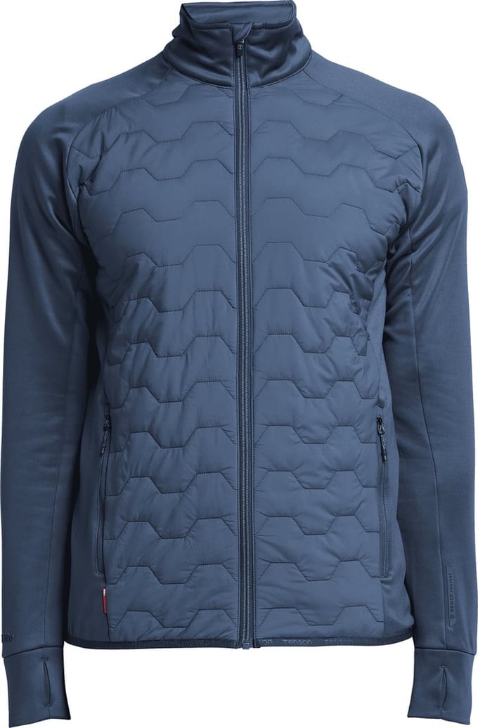 Tenson Txlite Hybrid Zip M -  - Heren - Donker Blauw - Maat M