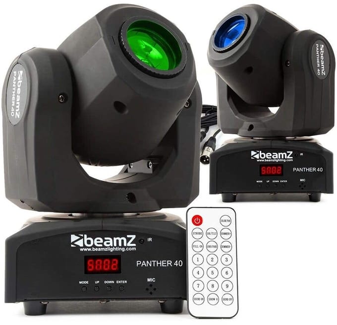 BeamZ Panther 40 LED set van 2 moving heads - 45W