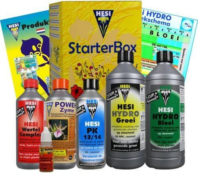 Hesi Starterbox Hydro - Plantenvoeding Hydrocultuur