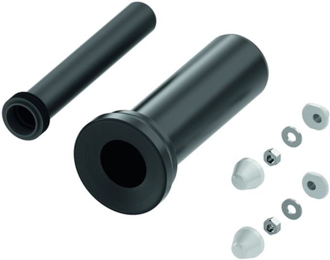 TECE TECE-WC-aansluitgarnituur DN 90, PE, 400 mm, 9820305