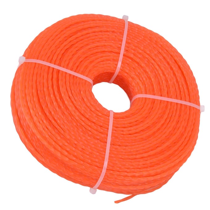 Nylon trimmerkoord 2,7 mm 100 m twistvormige trimmerlijn voor zware grasmaaiers
