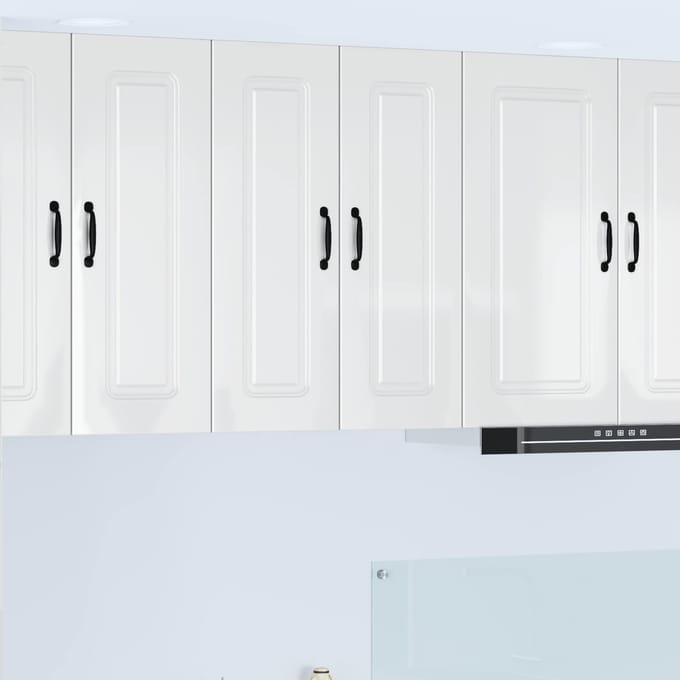 vidaXL - Vaatwasserpaneel - Kalmar - Hoogglans - wit - 30 - x - 31 - x - 80 - cm