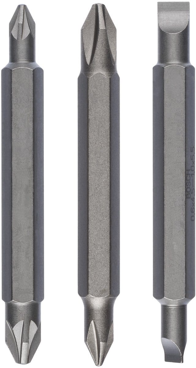 Bosch - DUBBELBITSETXH-TORS/GL0.6/PH1/PZ1 - 3 stuks