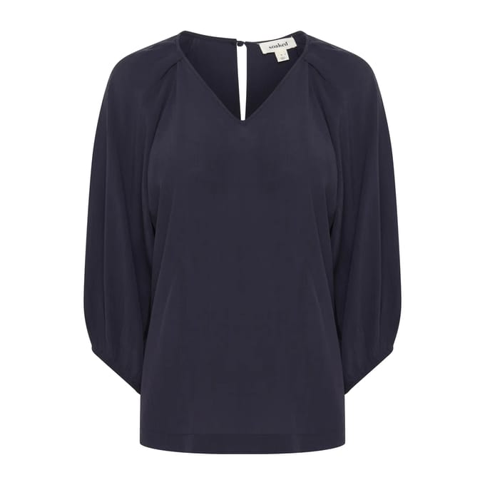 3/4 damesblouse Soaked in Luxury Valize