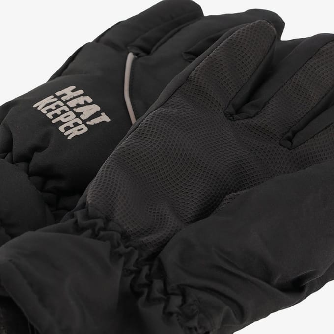 Heat Keeper dames thermo handschoenen zwart - Maat S