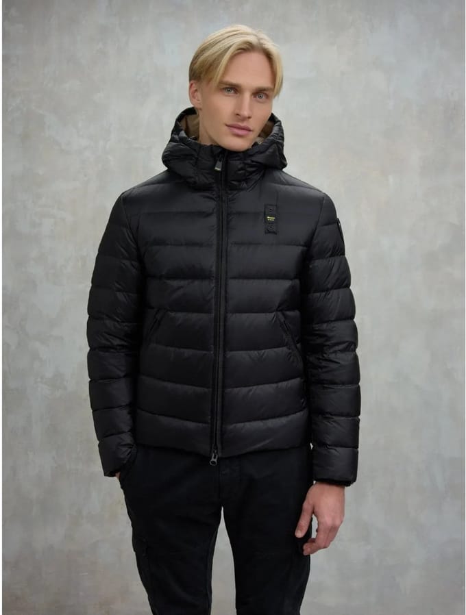 Blauer Acton jas met capuchon