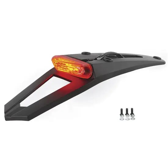 Motorfiets verlichting verlenging van spatbord met goedgekeurde LED koplamp Polisport