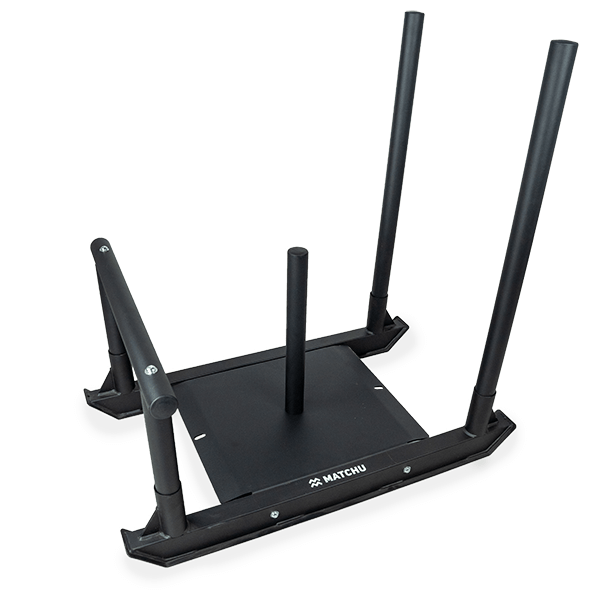 Matchu Sports Dog sled - Zwart - Staal