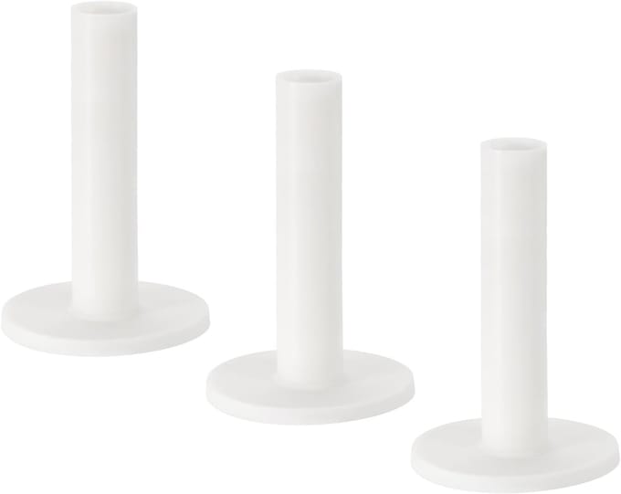 Golf Tee - Balhouder - Golf Training - Flexibel Rubber - 3 Stuks - Wit
