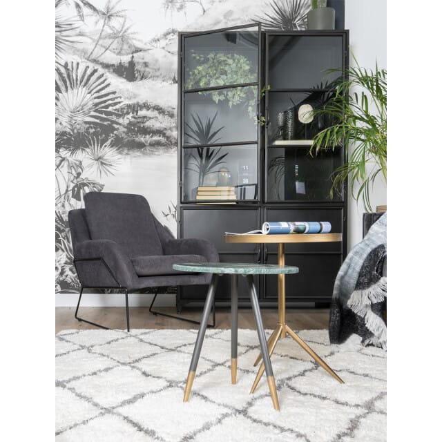 Home67 Vitrinekast leroy 200 x 120 cm