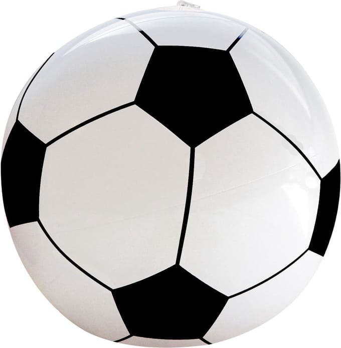 WIDMANN - Opblaasbare voetbal decoratie