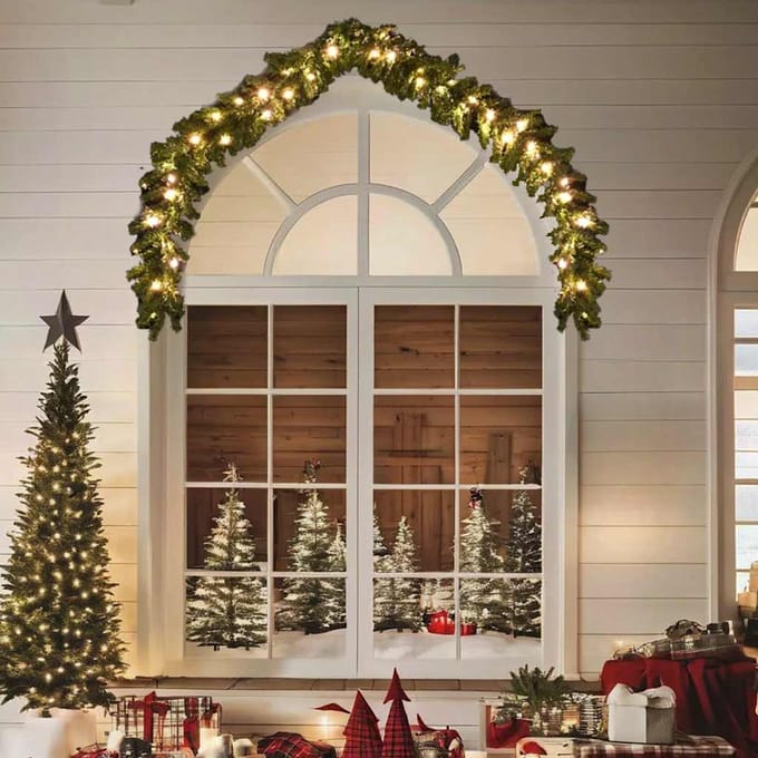 vidaXL - Kerstslinger - met - LED-lampjes - 5 - m