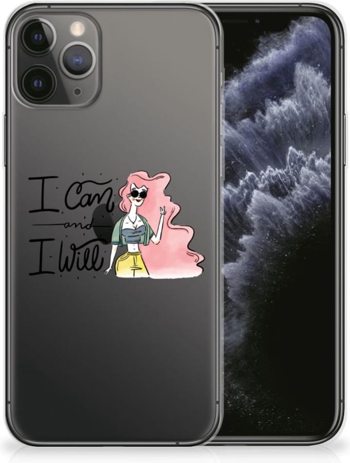 Apple iPhone 11 Pro Telefoonhoesje met Naam i Can
