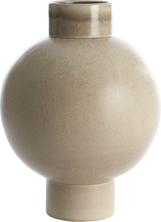 Light & Living Vaas Zelata Keramiek, 46cm - Beige