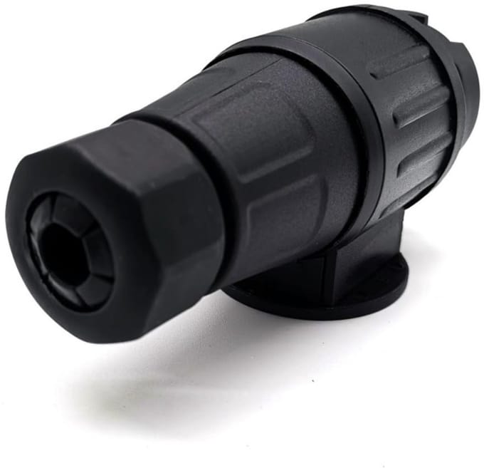 JHUBERS - 13-polig Waterdicht Aanhangerstopcontact voor Caravan en Boot
