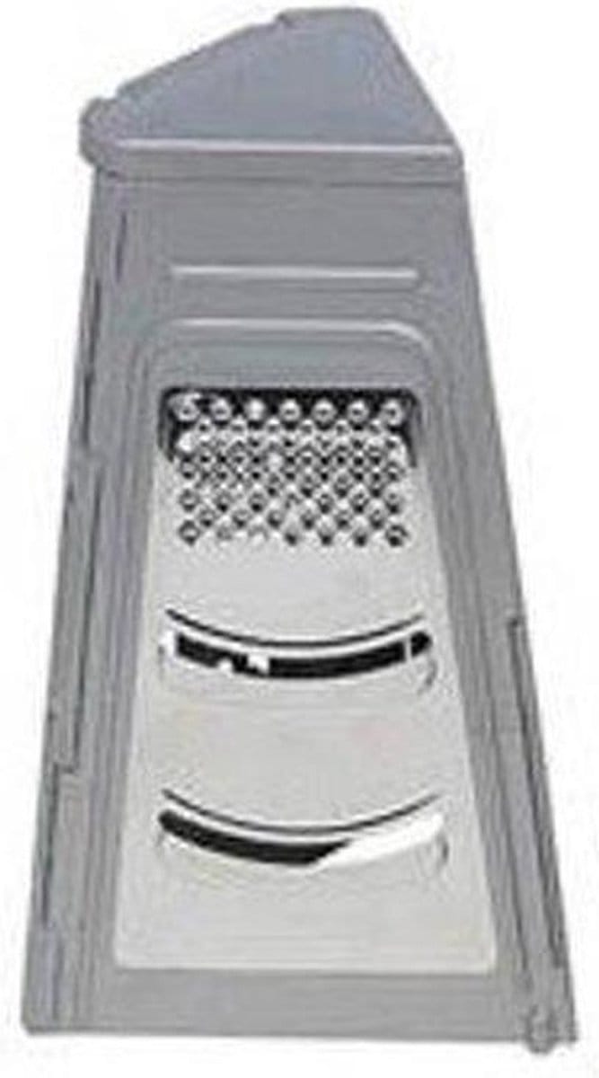 Opvouwbare Multi Rasp | Keukenrasp | Multisnijder | Multifunctionele Rasp | Opvouwbaar | RVS | 20 CM | grijs
