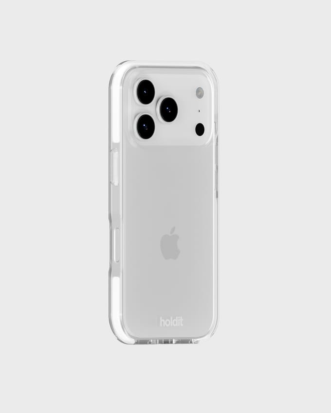 Phone Case Seethru White iPhone 17 Pro Max