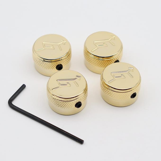 4 Stuks Gretsch “G” Logo Knop Met Pijl Bediening