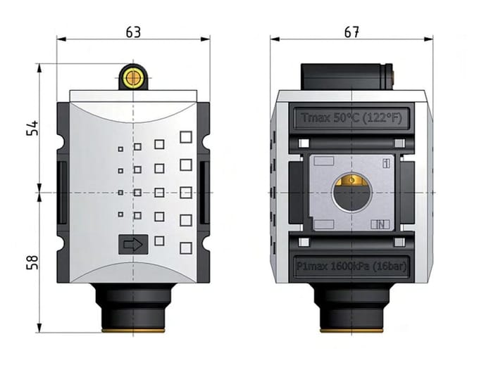 Soft-start Ventiel 1/2'' 3400l/min Futura 2