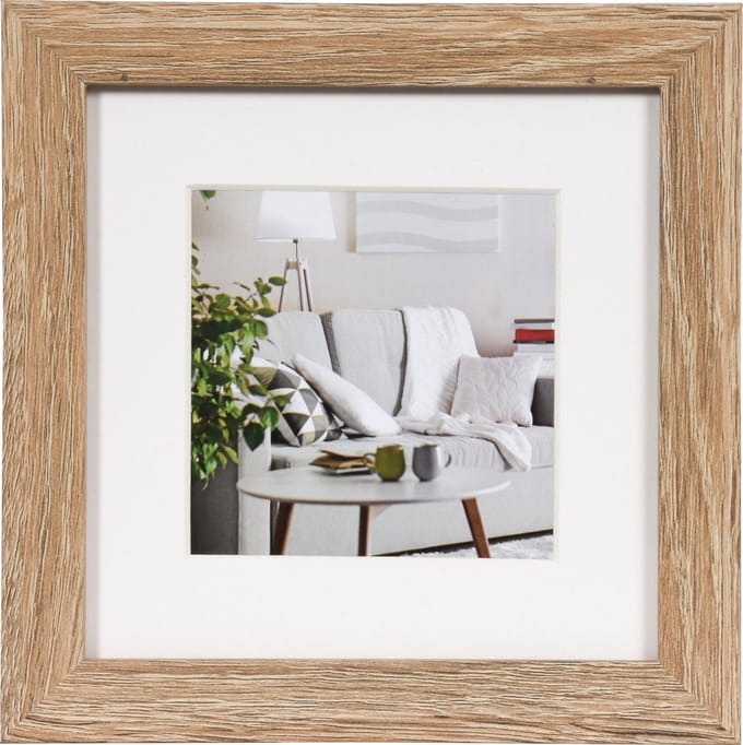 Fotolijst - Henzo - Modern - Fotomaat 15x15 cm - Lichtbruin