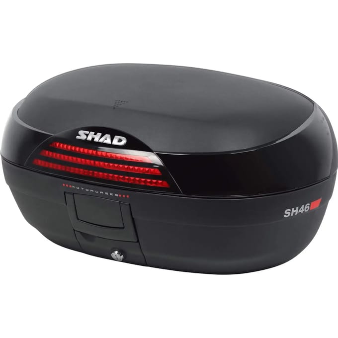 shad sh46 na 2017 motorfiets topkoffer reflector afdekkap trim