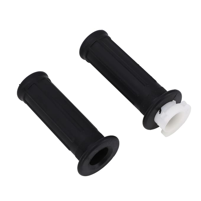 1 Paar Draaigashendel Grip Rubber Buis Draaigas Accelerator Handvat Grips voor PW50 PY50 PEEWEE black