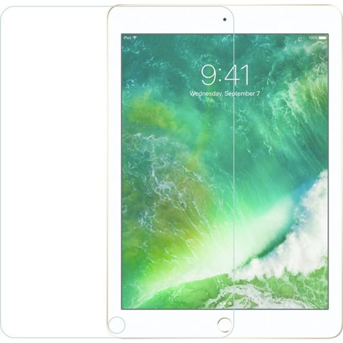 Azuri screen protector Tempered Glass - transparant - iPad (2017) 9,7 inch